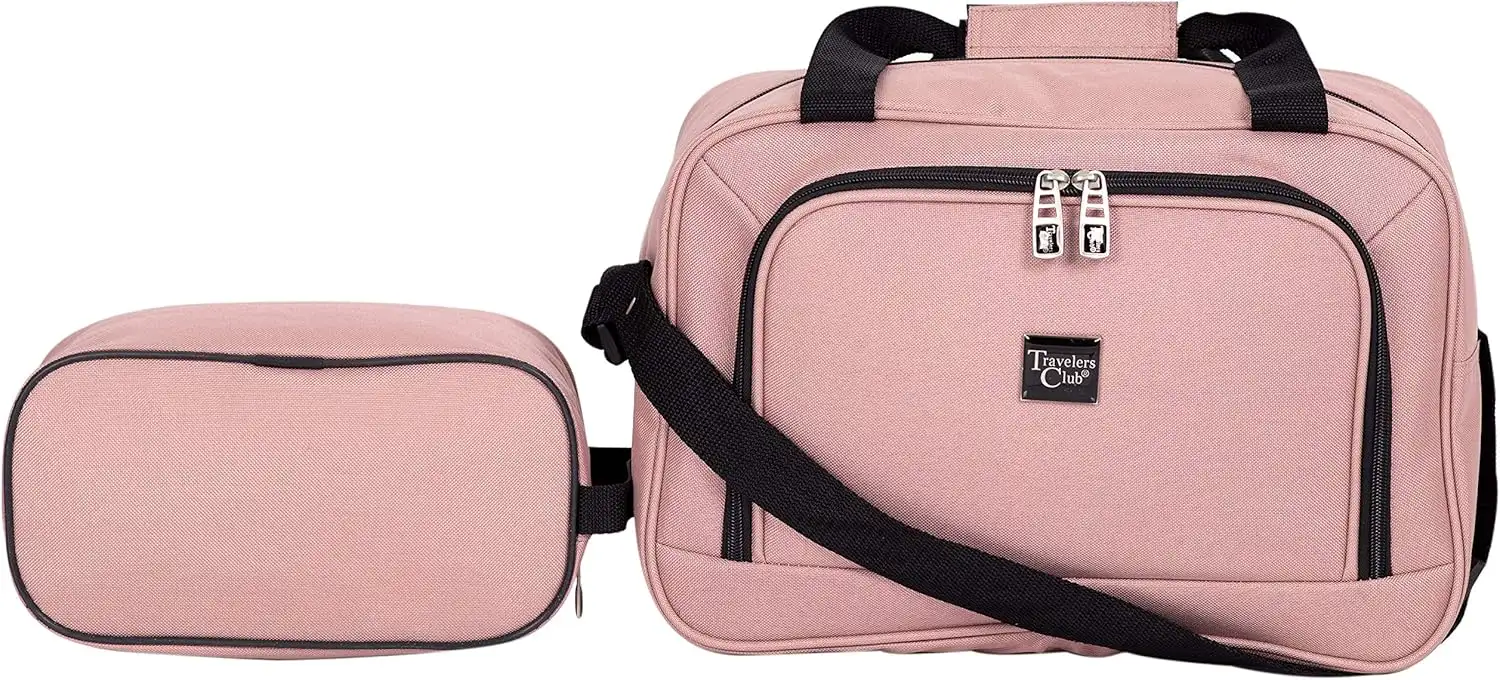 Travelers Club Midtown Hardside Luggage Travel, Rose Gold, 4-Piece Set - 91iEyE A6uL._AC_SL1500_